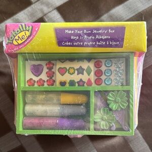 Jewelry Box Craft Kit - Green and Purple